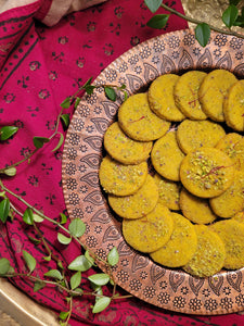 Pistachio & Saffron Cookies