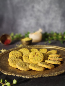 Pistachio & Saffron Cookies